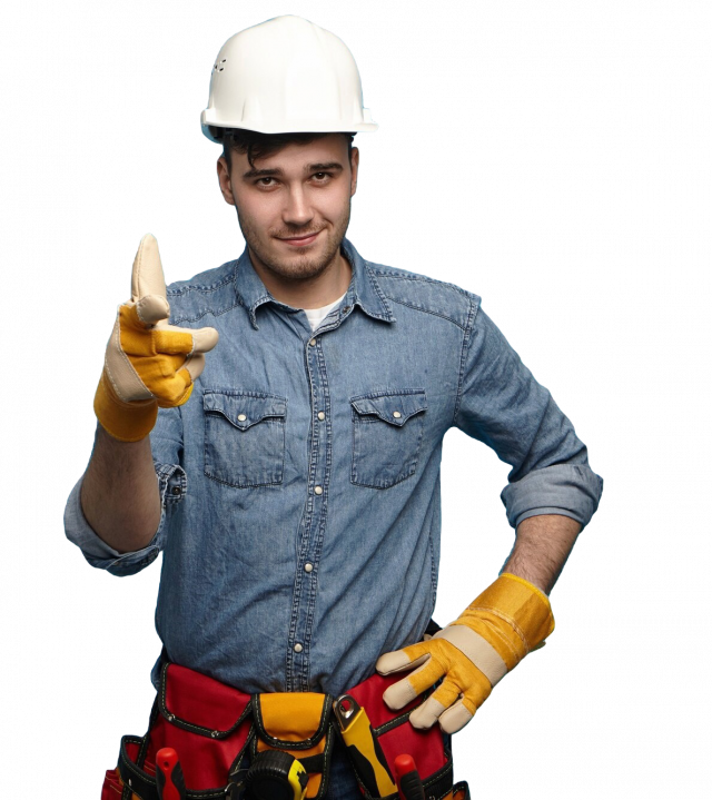 persona con herramientas